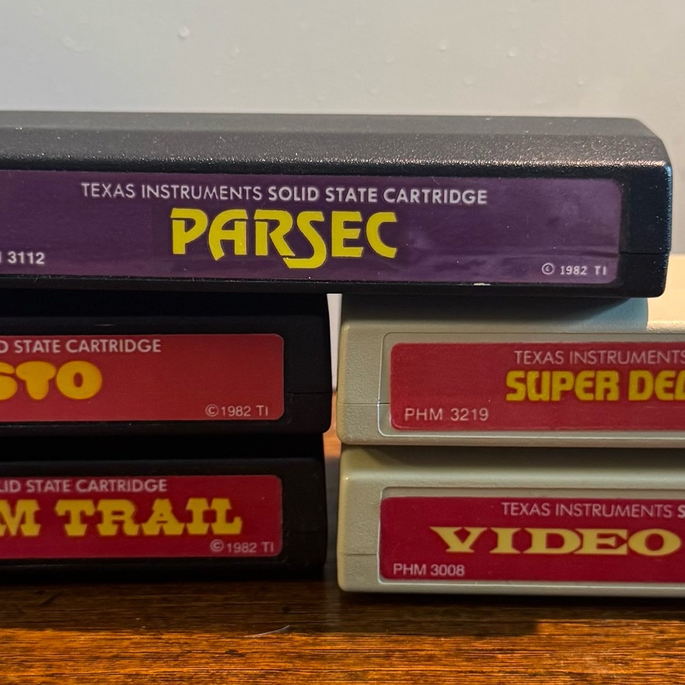 Texas Instruments Solid State Cartridges Set